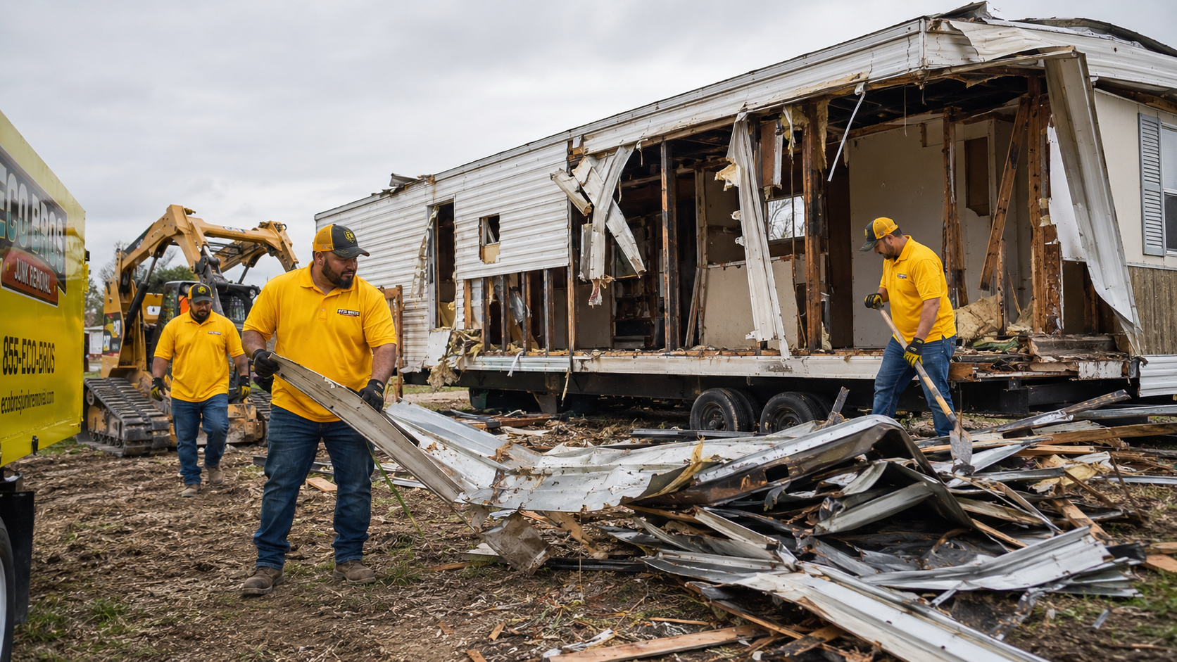 Mobile Home Demolition in Austin, TX